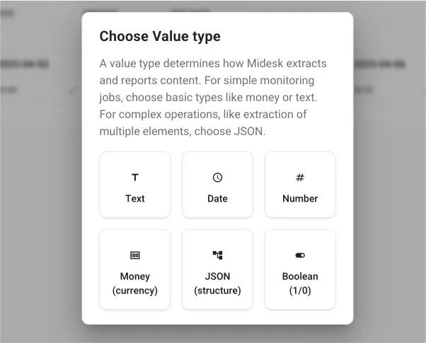 Midesk Valuetypes